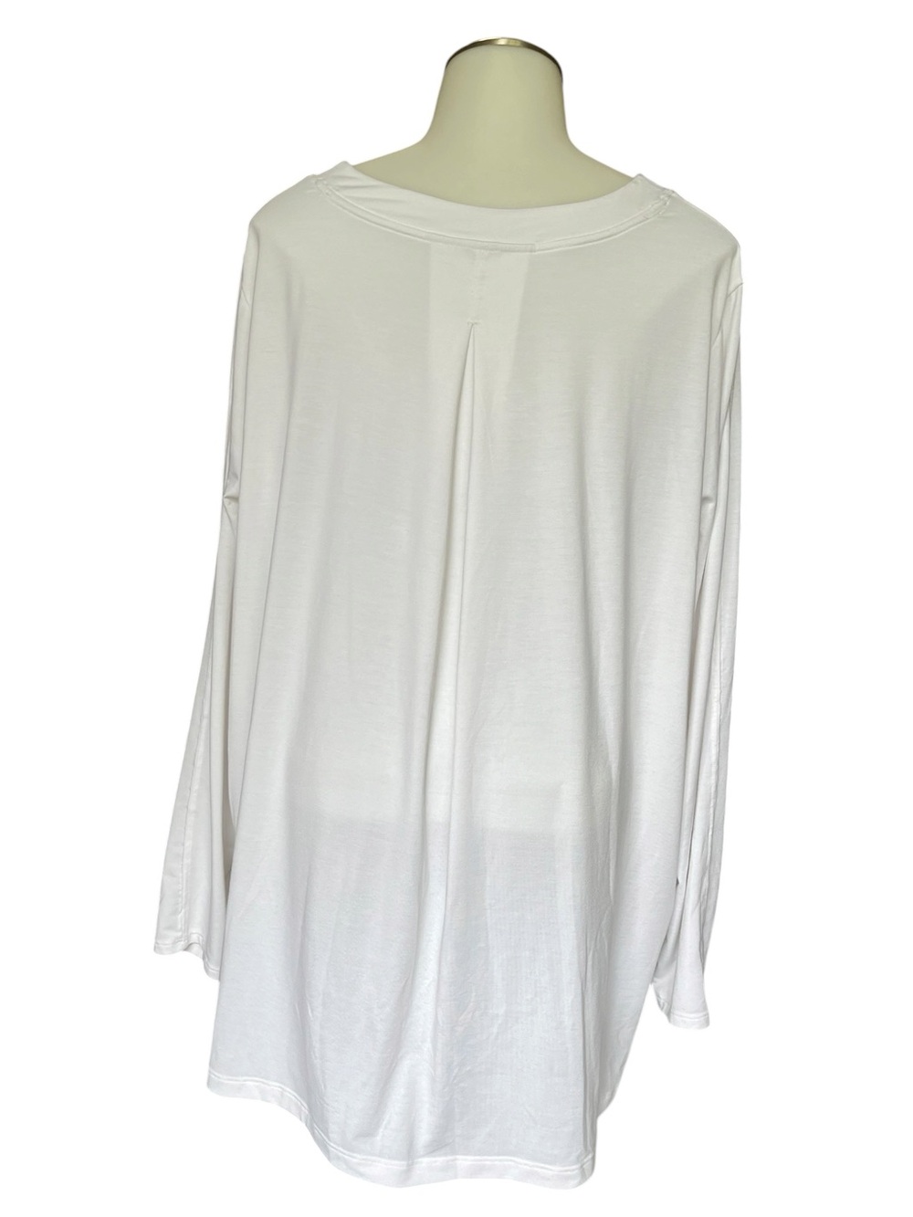 1X Athleta white Long Sleeve Tee 2023 - Picture 2 of 5